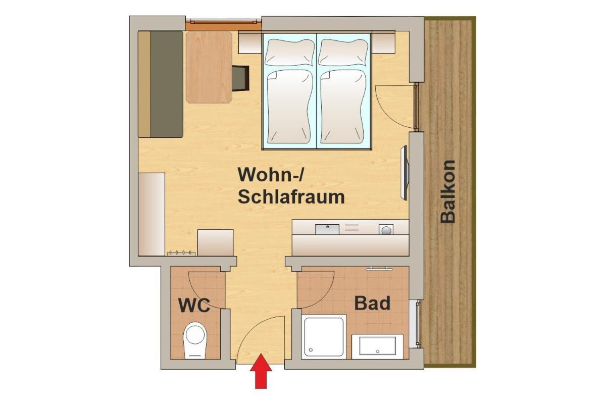 האוס Linarhof Apartment Urlaub Am Bio Bauernhof חדר תמונה