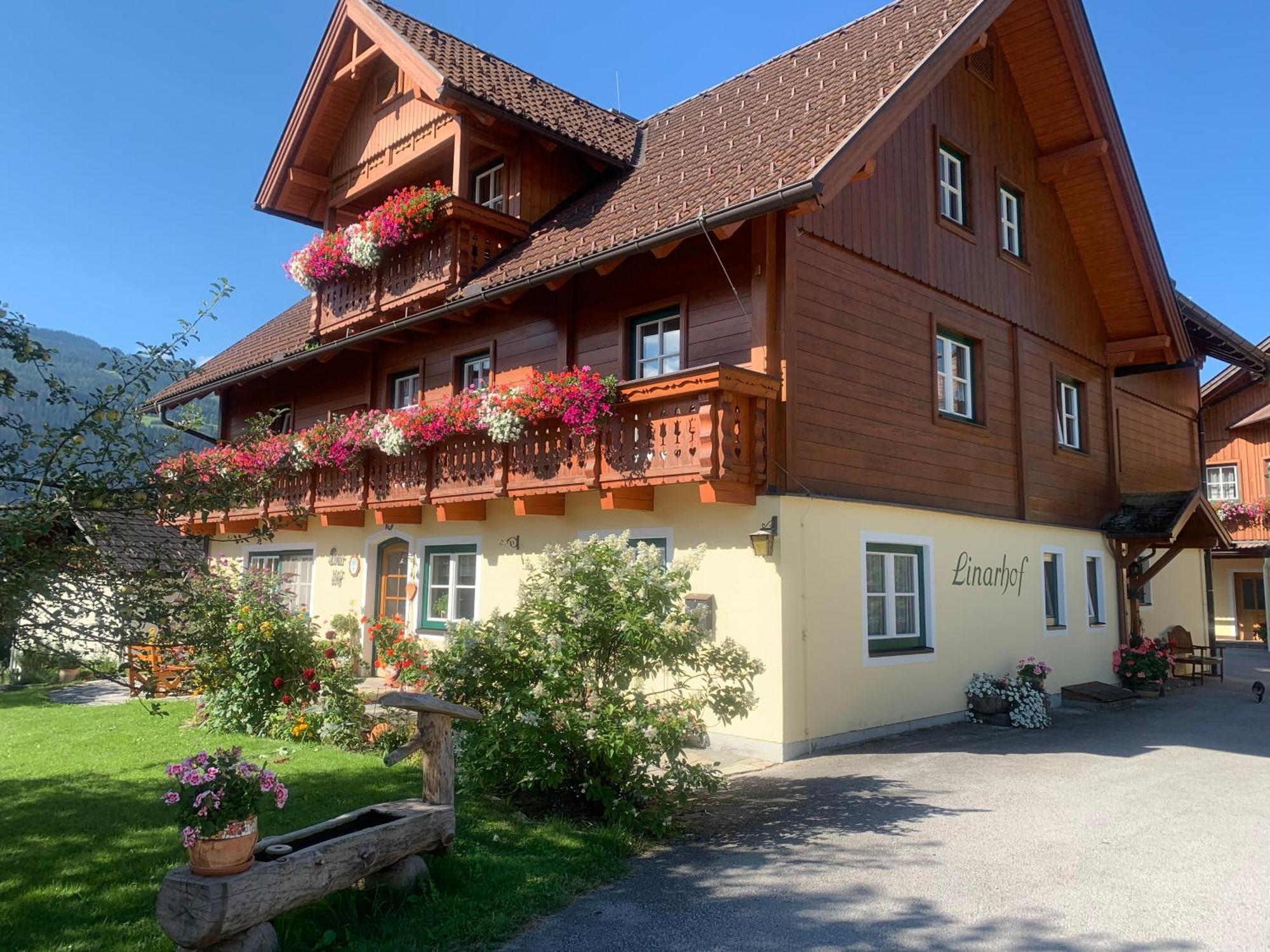 האוס Linarhof Apartment Urlaub Am Bio Bauernhof מראה חיצוני תמונה